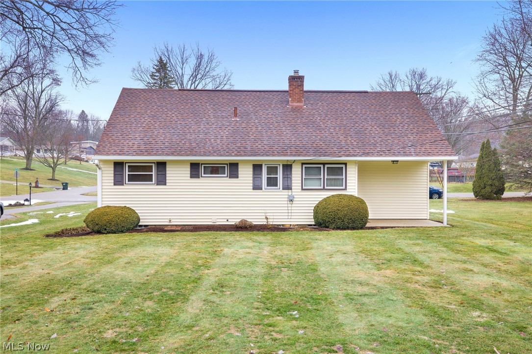 4820 15th Street Northwest Canton, OH 44708 - Photo 3 of 28 Back view of the home and covered patio