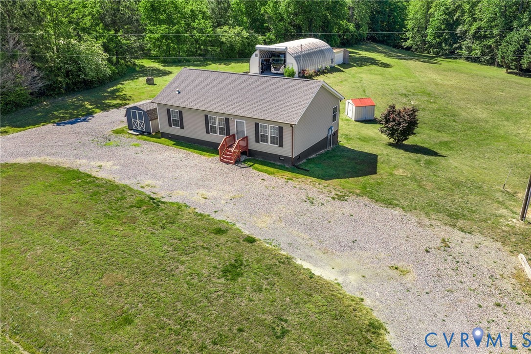 1450 Mt Prospect Road Laneview, VA 22504 - Photo 2 of 25 Circular driveway with 208' frontage on Mt.Prospec