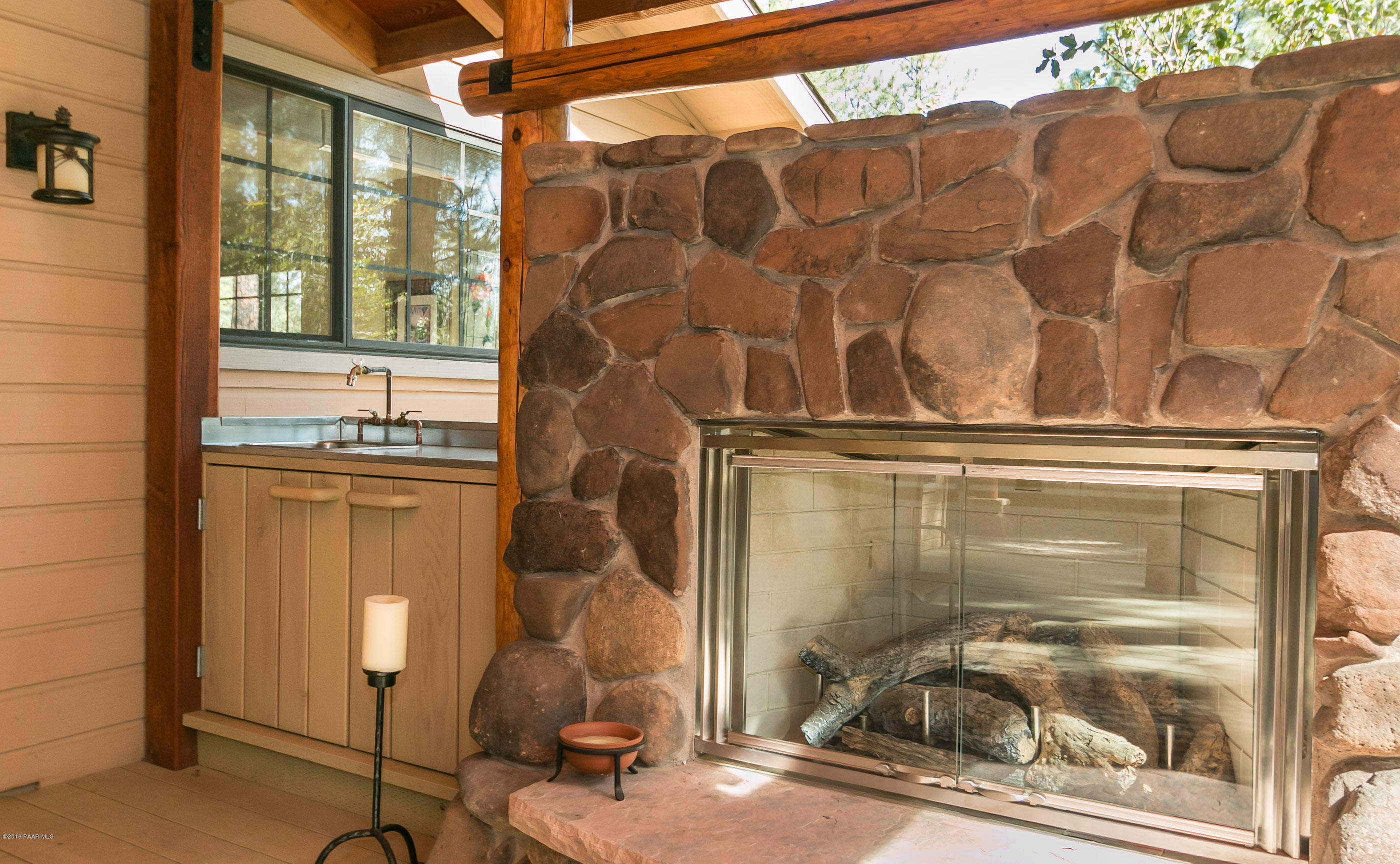 1127 East Timber Ridge Road Prescott, AZ 86303 - Photo 20 of 46 021_Fireplace & Wet Bar