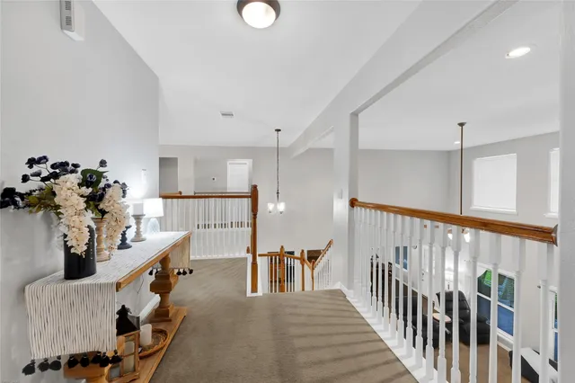 a view of entryway and hall