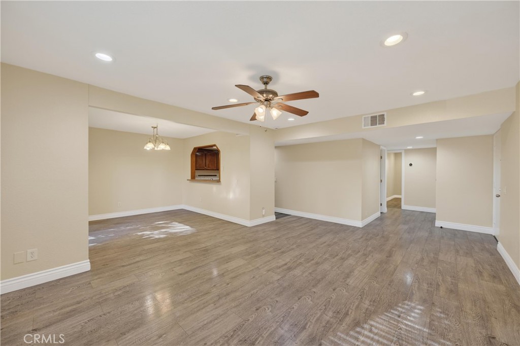 600 Central, Unit 291 Riverside, CA 92507 - Photo 5 of 35 a view of an empty room with a ceiling fan