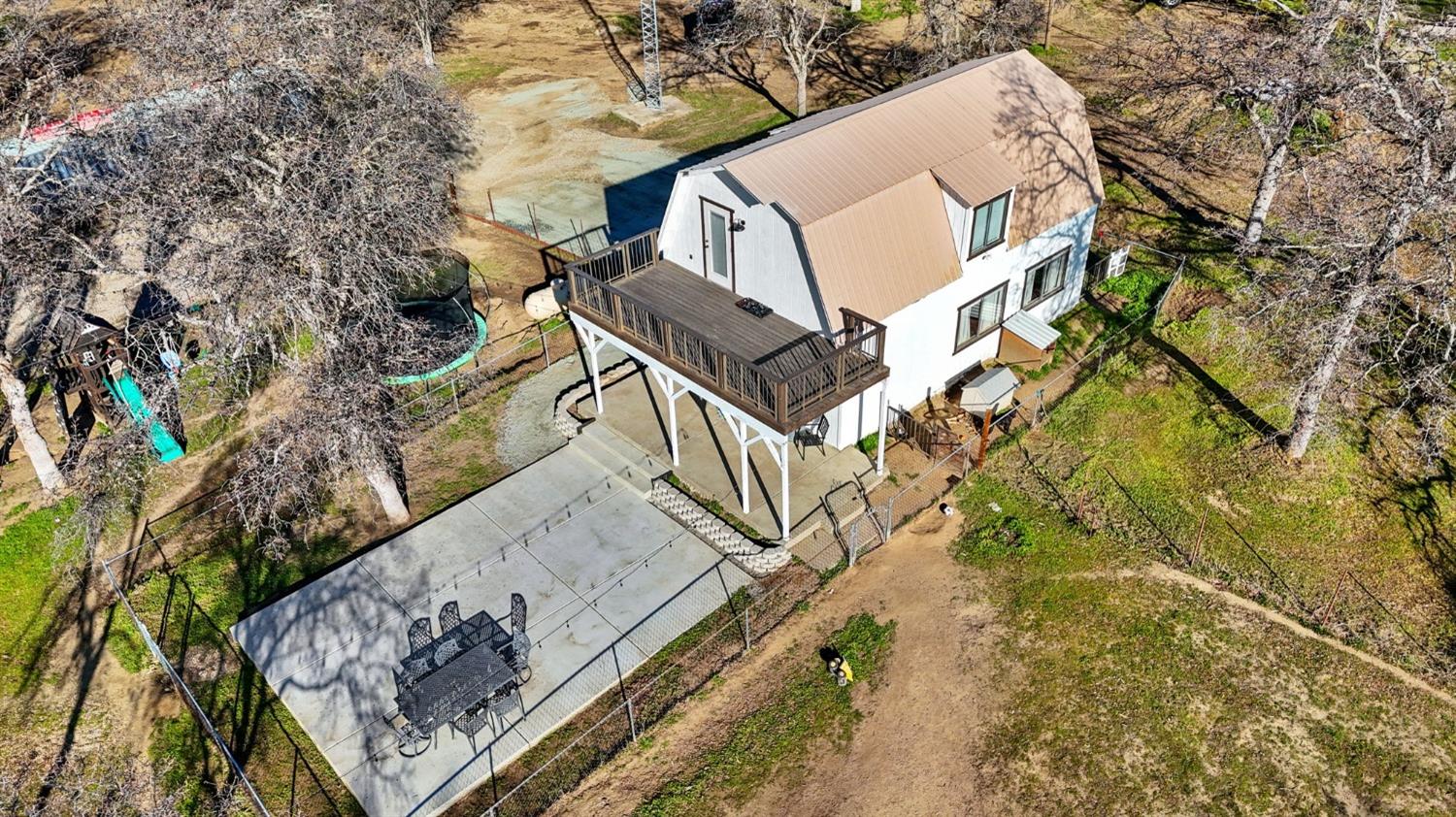 29696 Auberry Road Prather, CA 93651 - Photo 30 of 34 an aerial view of a house with a yard