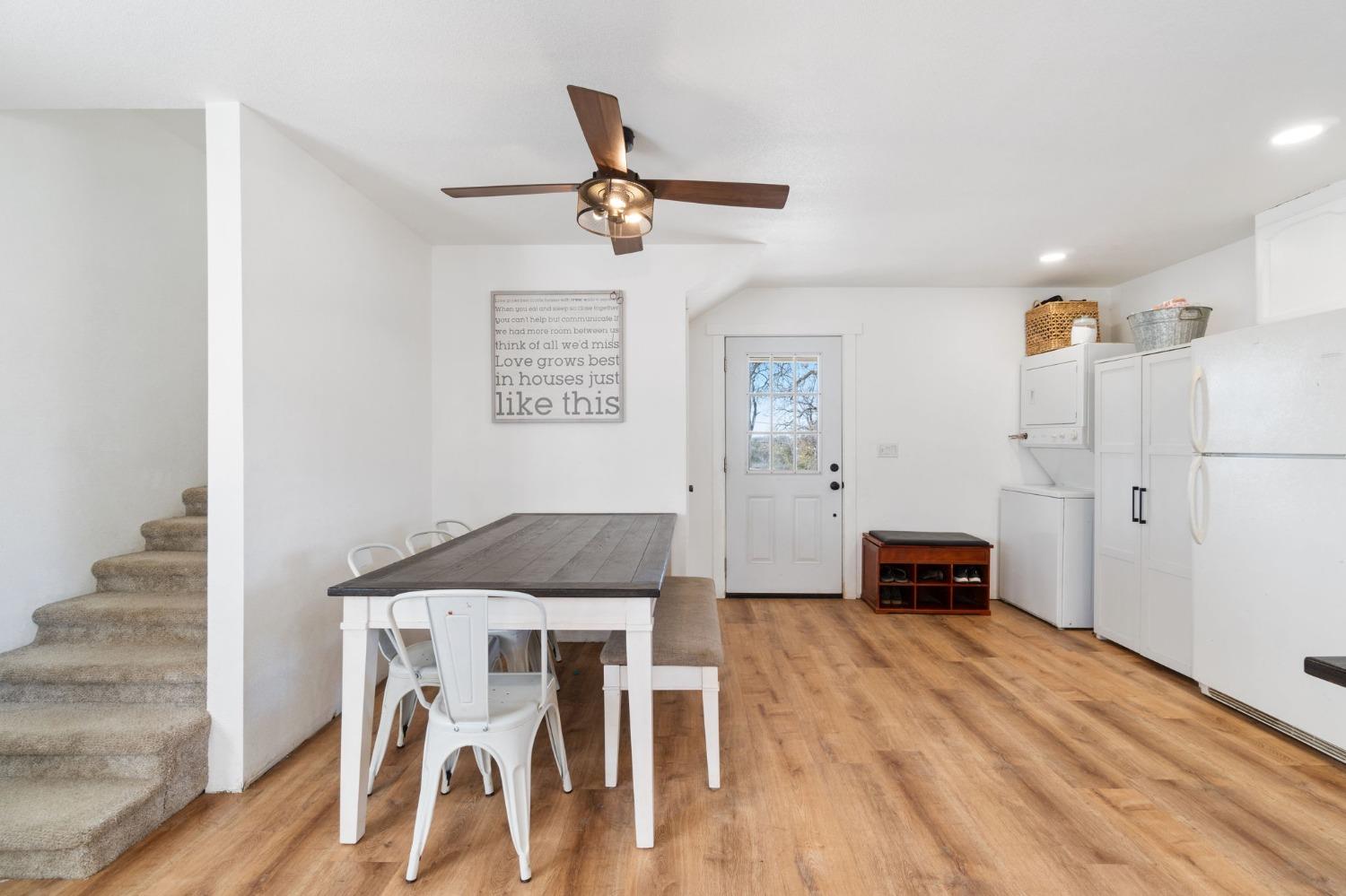 29696 Auberry Road Prather, CA 93651 - Photo 7 of 34 a view of a dining room with furniture and wooden floor