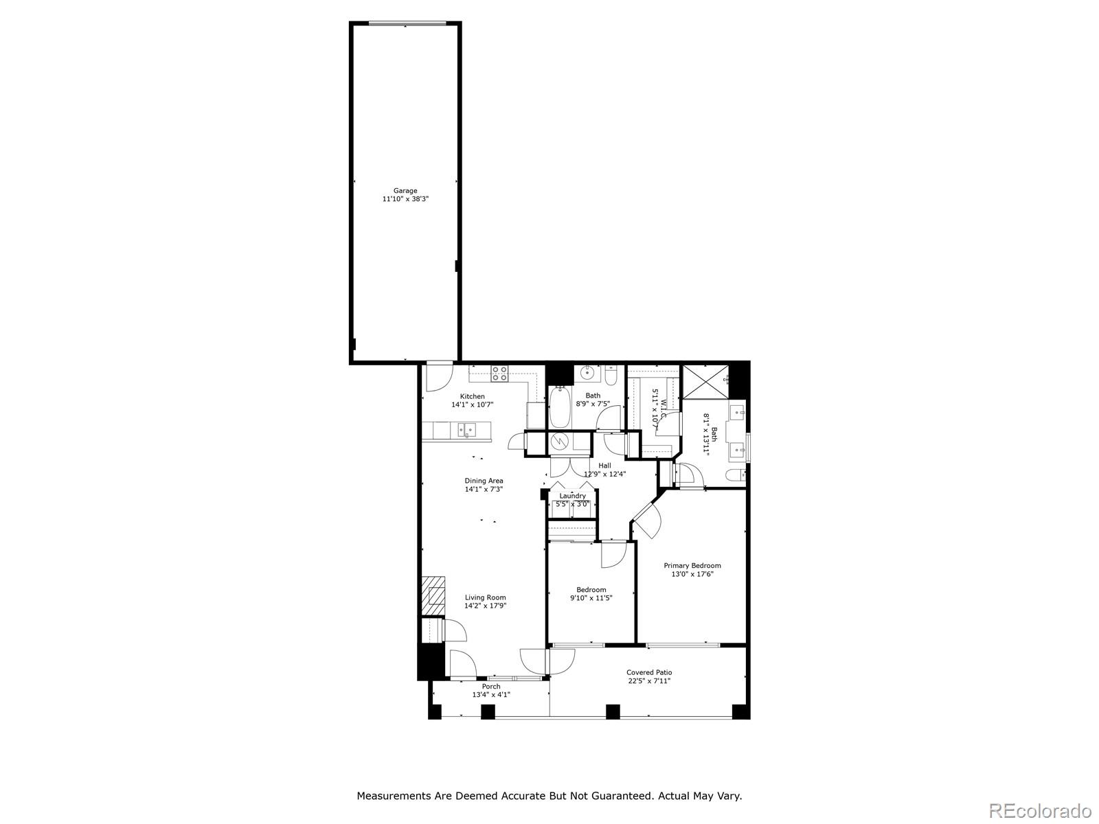 159 Quebec Street, Unit D Denver, CO 80220 - Photo 49 of 49 a black and white photo of a room
