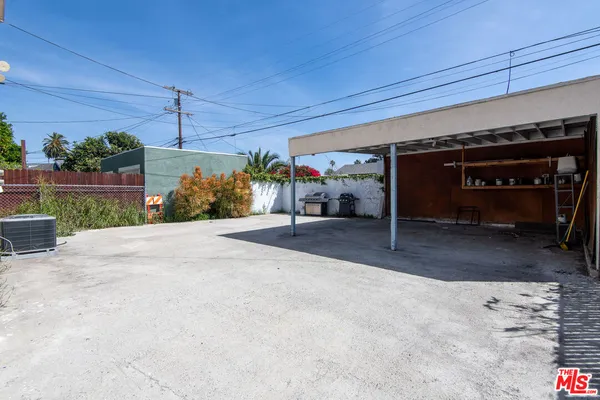 a view of a car garage