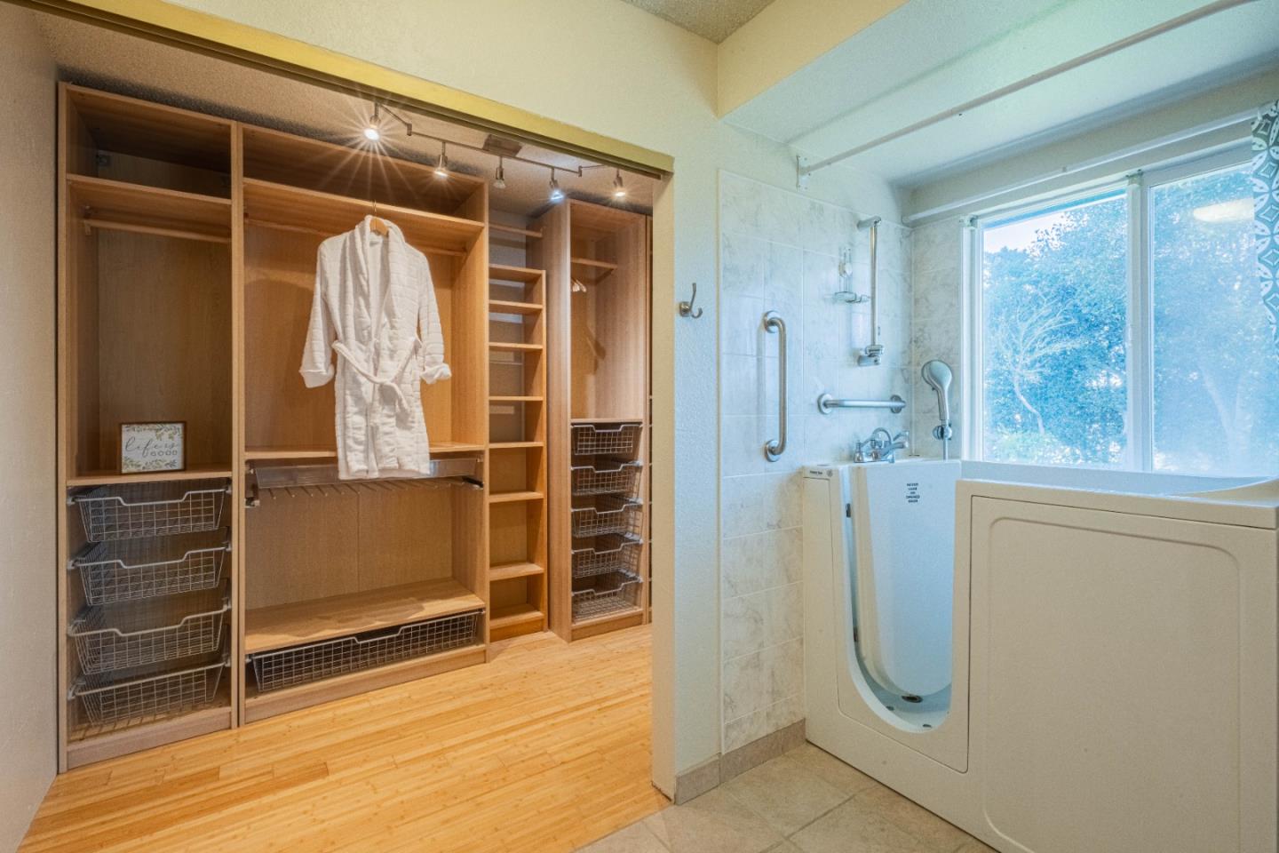 9919 Mimosa Path Salinas, CA 93907 - Photo 25 of 39 a view of walk in closet with empty racks