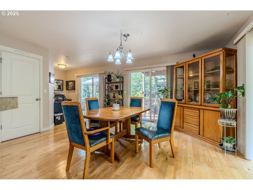 37702 Hamilton Ridge Drive Sandy, OR 97055 - Photo 16 of 44 a dining room with furniture window and wooden floor