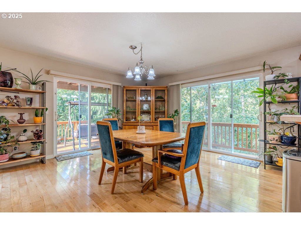 37702 Hamilton Ridge Drive Sandy, OR 97055 - Photo 17 of 44 a dining room with furniture window wooden floor