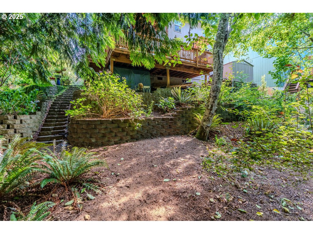 37702 Hamilton Ridge Drive Sandy, OR 97055 - Photo 42 of 44 a backyard of a house with lots of green space
