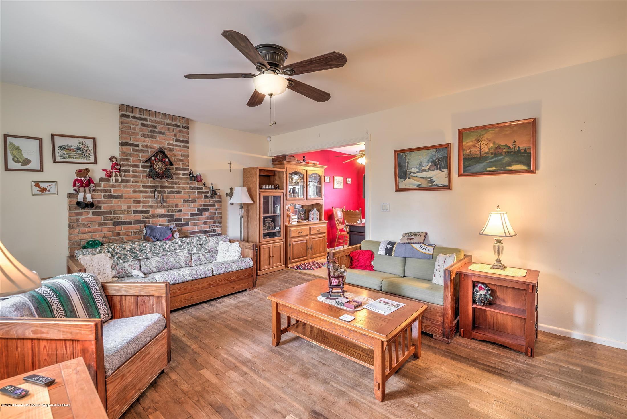 60 Mallard Road Bayville, NJ 08721 - Photo 3 of 20 a living room with furniture and a wooden floor