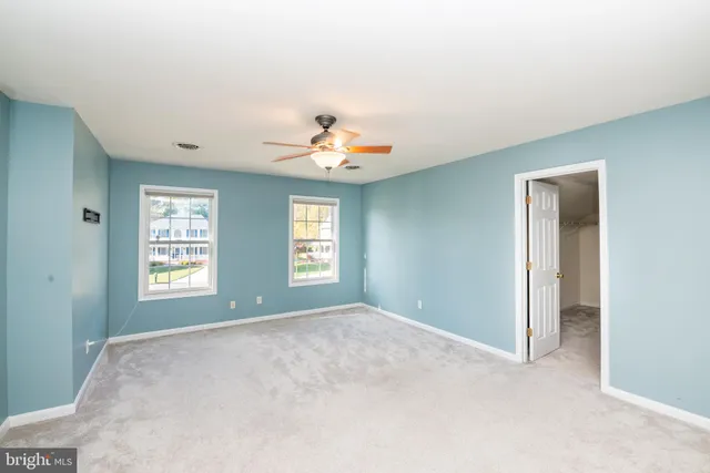 a view of a livingroom with a window