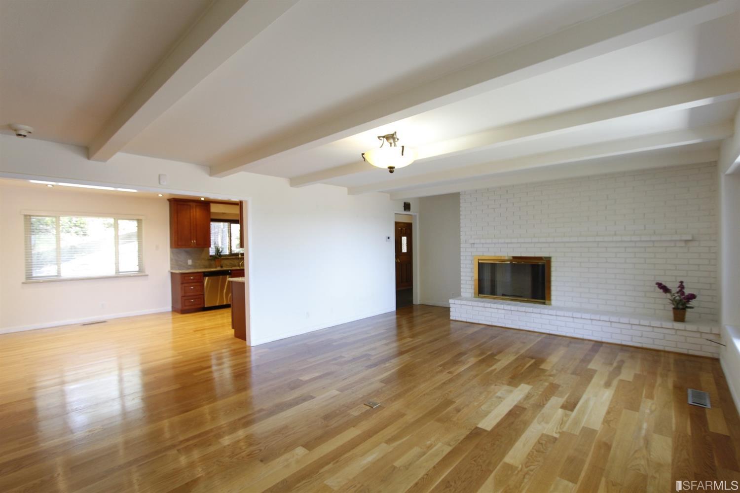 316 Alberta Way Hillsborough, CA 94010 - Photo 8 of 31 a view of a livingroom with a fireplace
