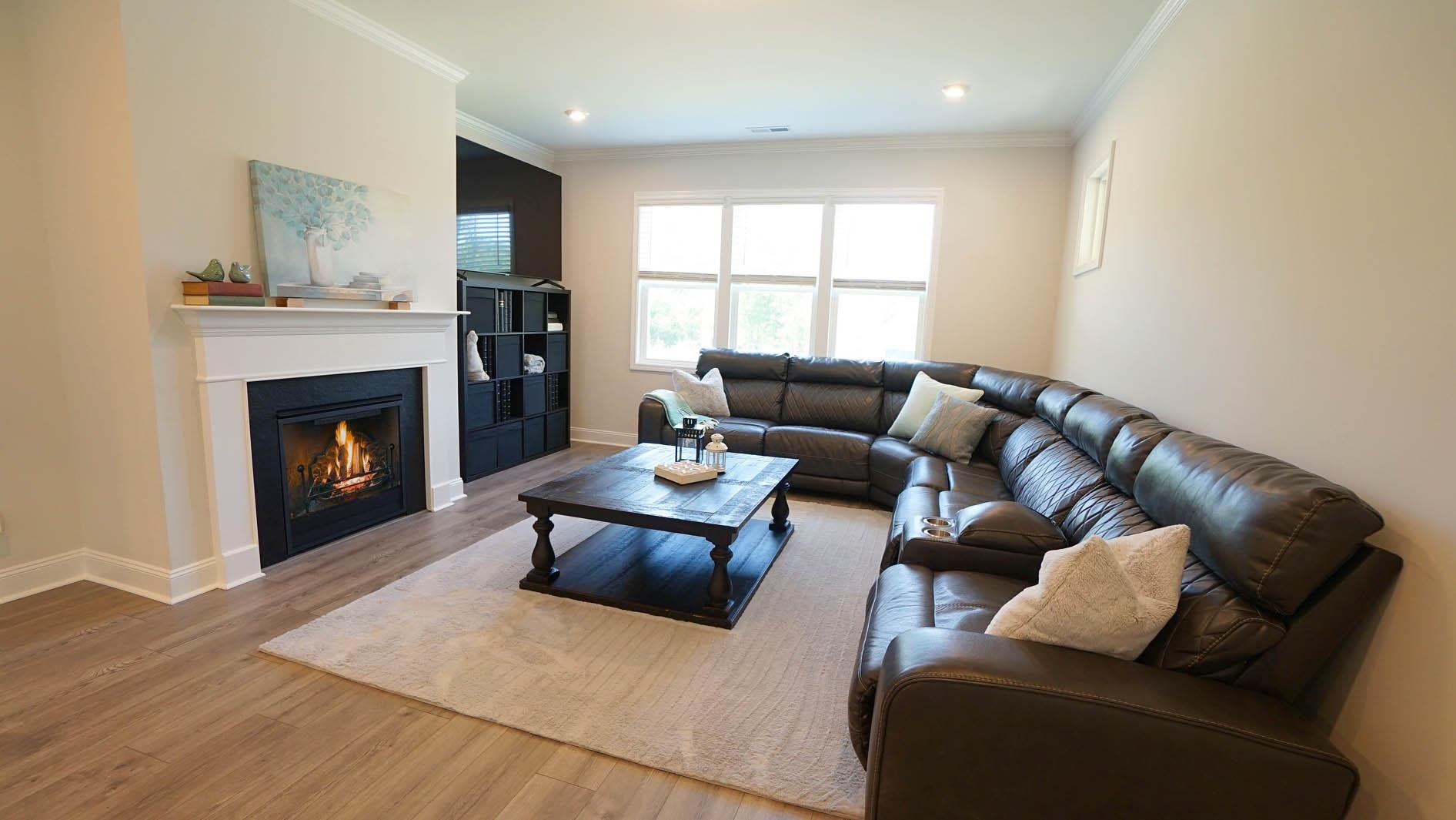 329 Sparrow Rdg Drive Rolesville, NC 27571 - Photo 5 of 41 Family Room w/ Gas F/P