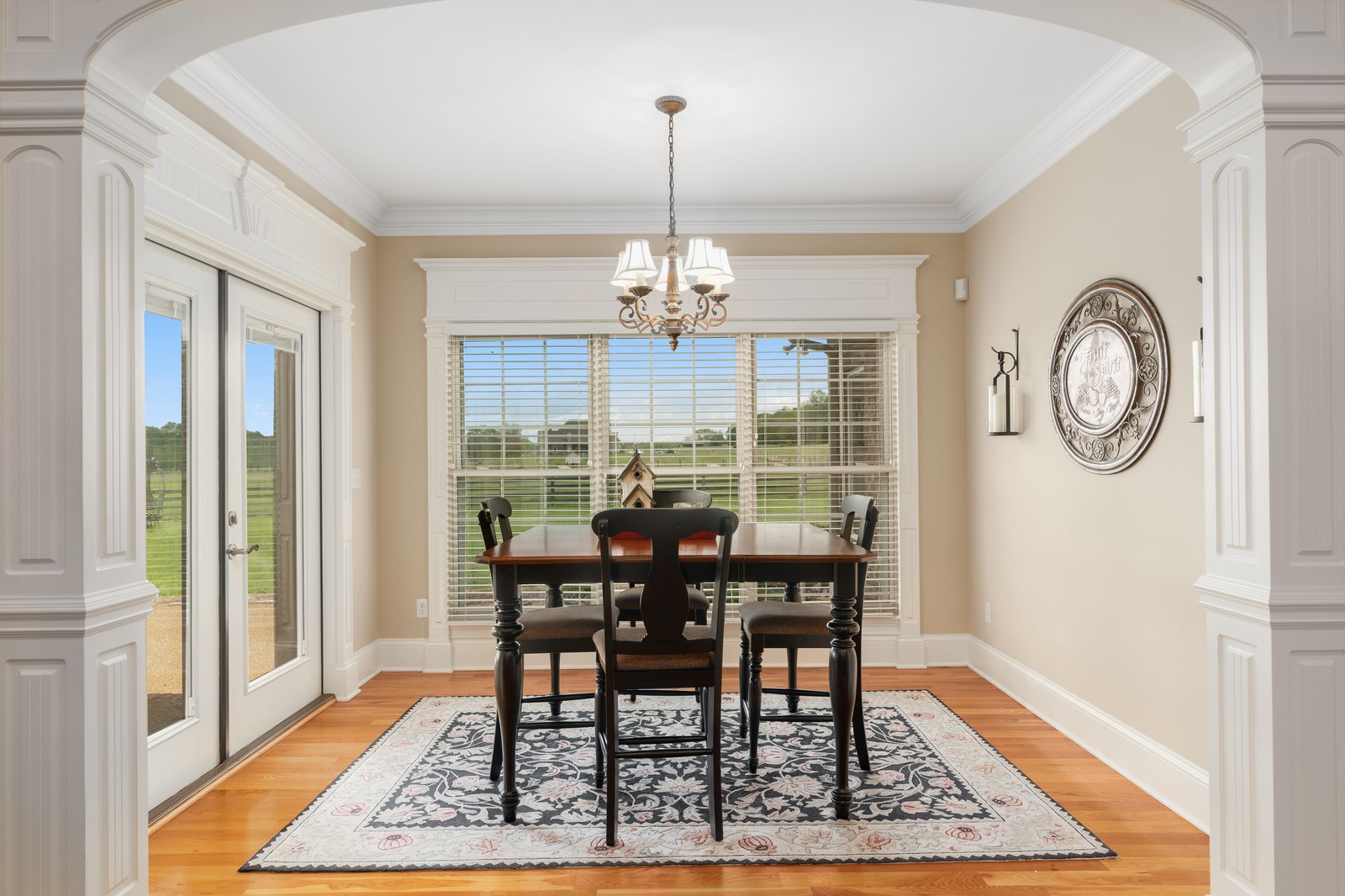 288 Lee Road Cottontown, TN 37048 - Photo 13 of 47 a view of a dining room with furniture window and wooden floor