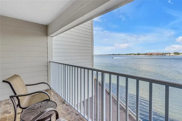 a view of a lake with beach