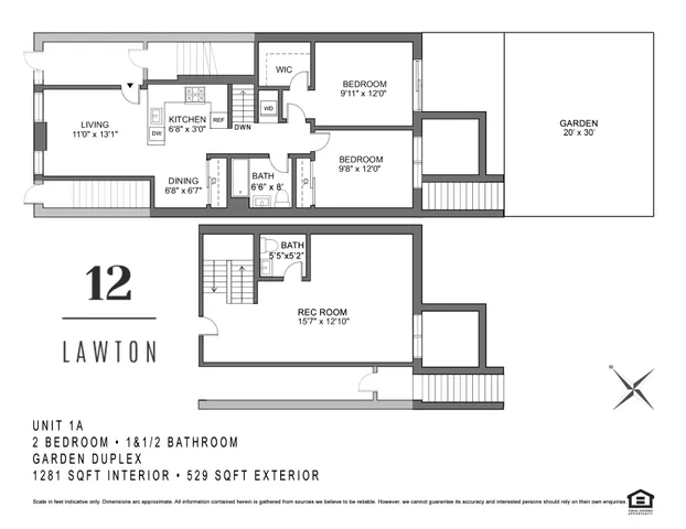 $1,169,000 | 12 Lawton Street, Unit 1A | Bushwick
