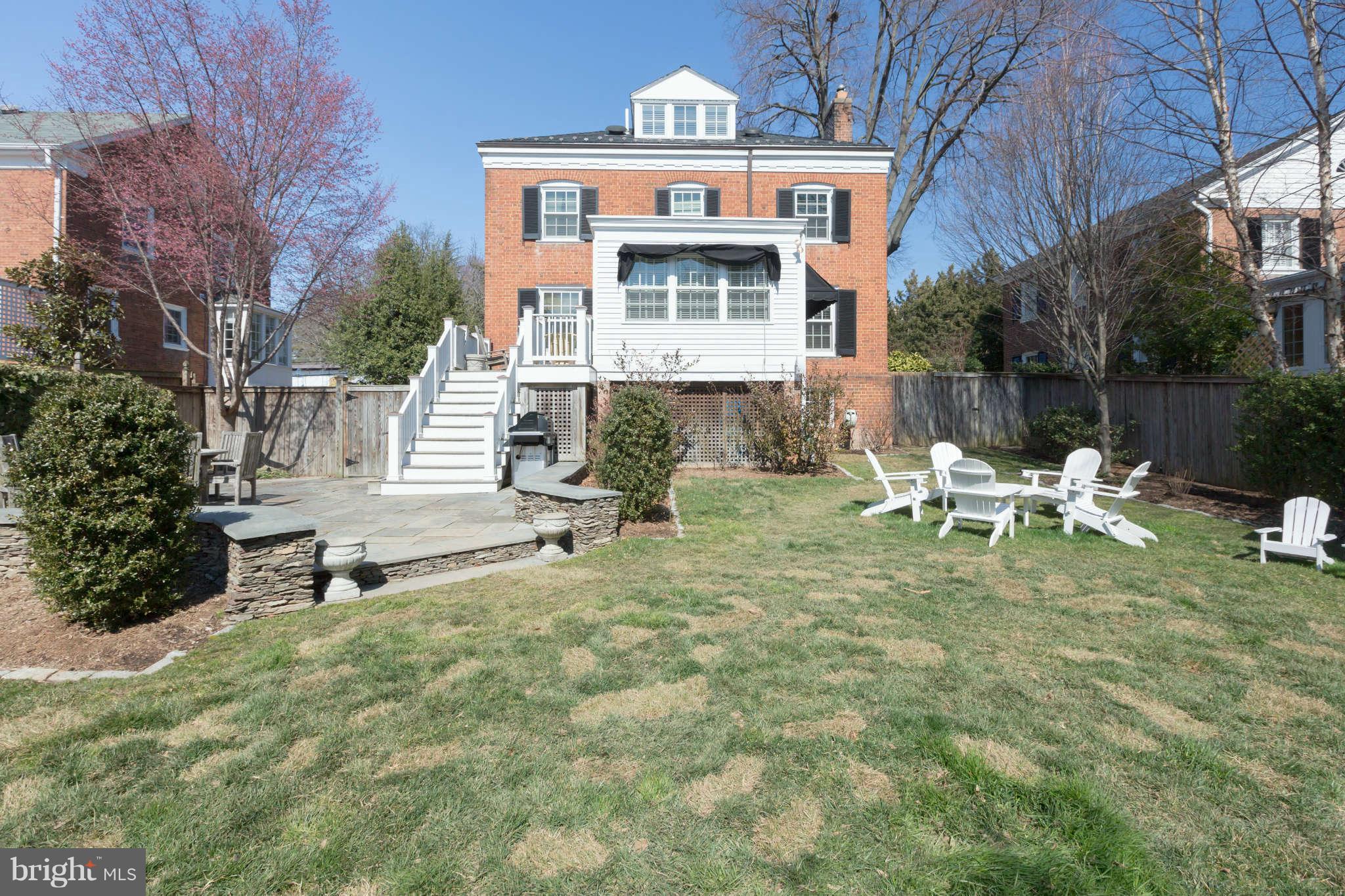4632 Reservoir Road Northwest Washington, DC 20007 - Photo 25 of 25 Exterior (Rear)
