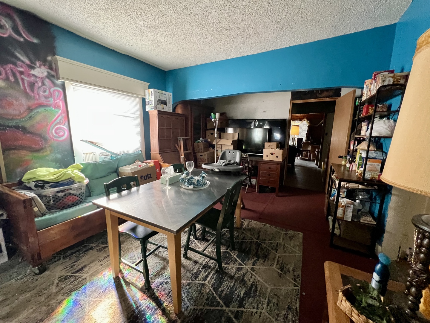 514 West Harrison Street Villa Grove, IL 61956 - Photo 10 of 21 a view of a livingroom with furniture and window