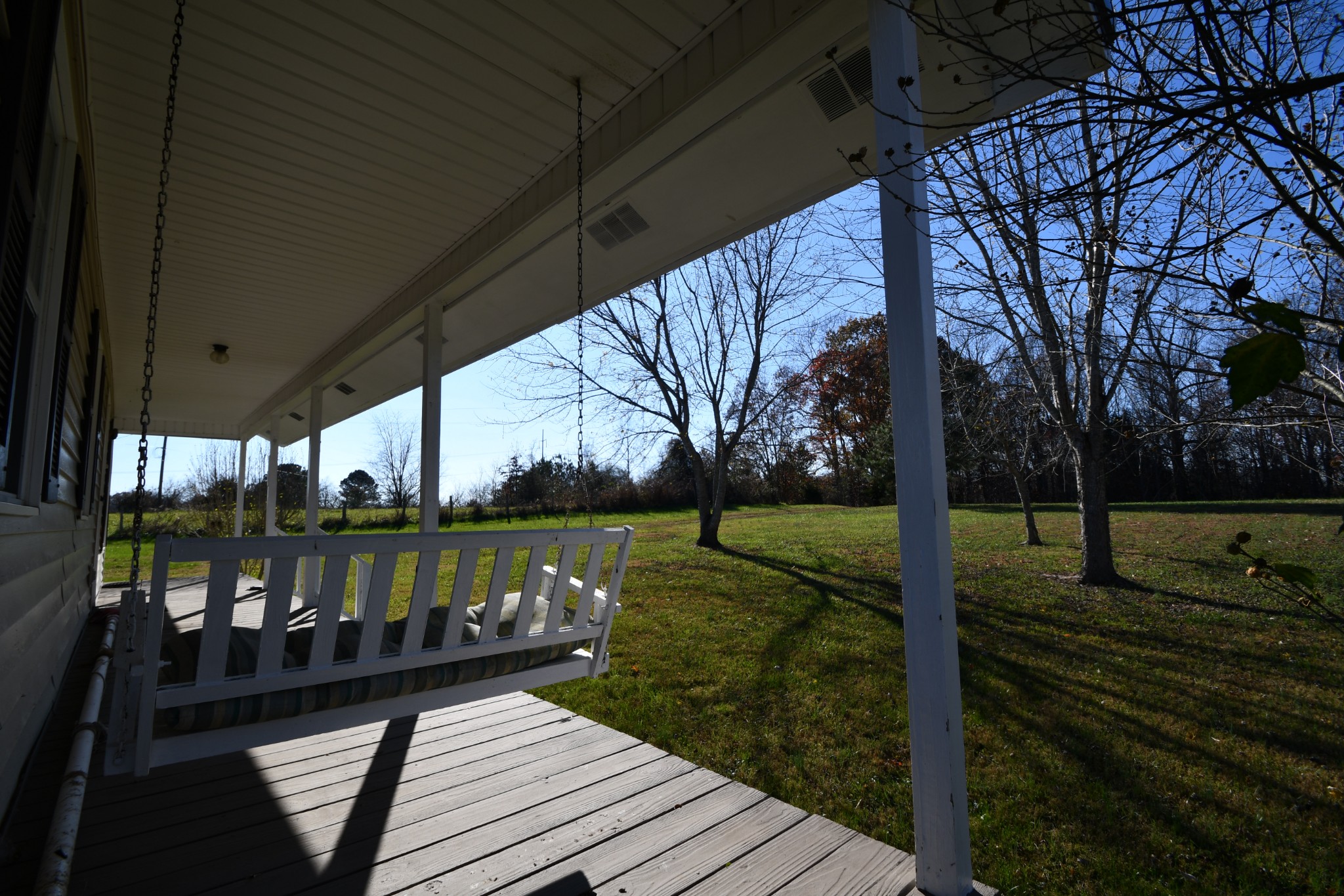 7 Fleeman Road Lawrenceburg, TN 38464 - Photo 6 of 16 a deck with trees in front of it