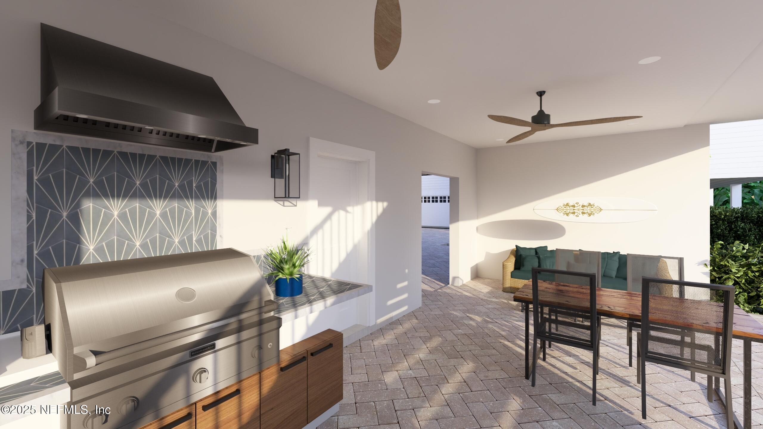 2016 Beach Avenue Atlantic Beach, FL 32233 - Photo 15 of 18 a living room with furniture and a potted plant