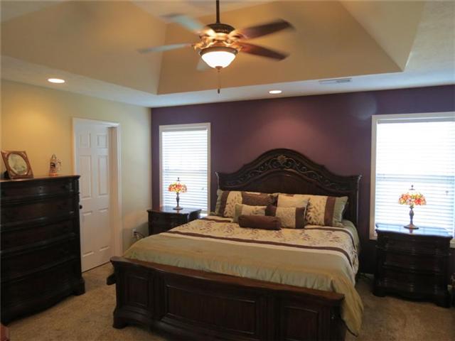3400 Bethlehem Road Springfield, TN 37172 - Photo 9 of 20 Retreat the the Master Suite at the end of a long day. Vault ceiling, recessed lighting, ceiling fan w/light fixture, walk in closets