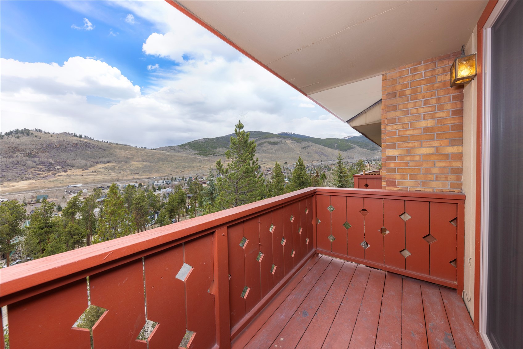 110 Evergreen Road, Unit 303 Dillon, CO 80435 - Photo 11 of 35 a view of balcony with wooden floor