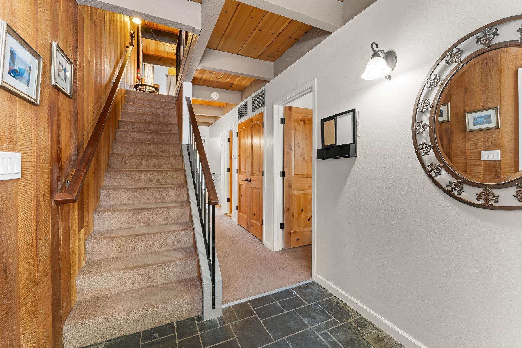 1001 Commonwealth Drive, Unit 101 Kings Beach, CA 96143 - Photo 8 of 28 a view of an entryway with staircase