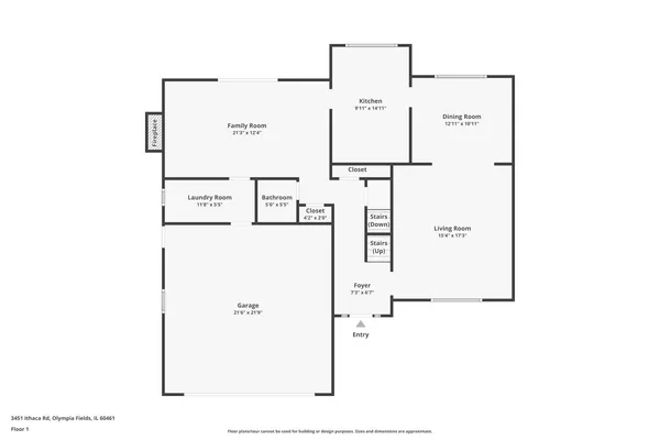 $399,700 | 3451 Ithaca Road, Olympia Fields, IL 60461
