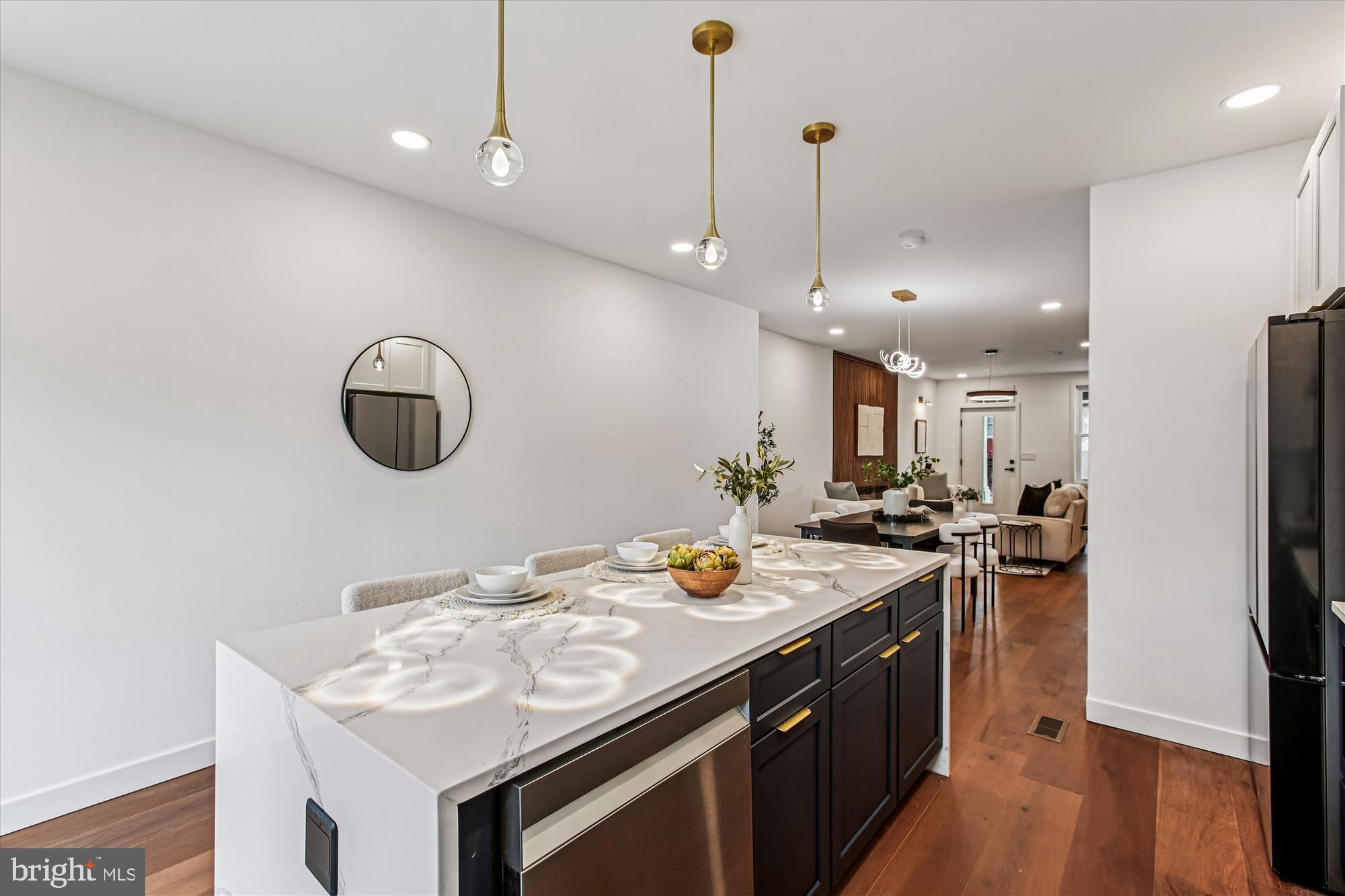 218 15th Street Northeast Washington, DC 20002 - Photo 12 of 51 Waterfall Island with seating & "hidden" outlets