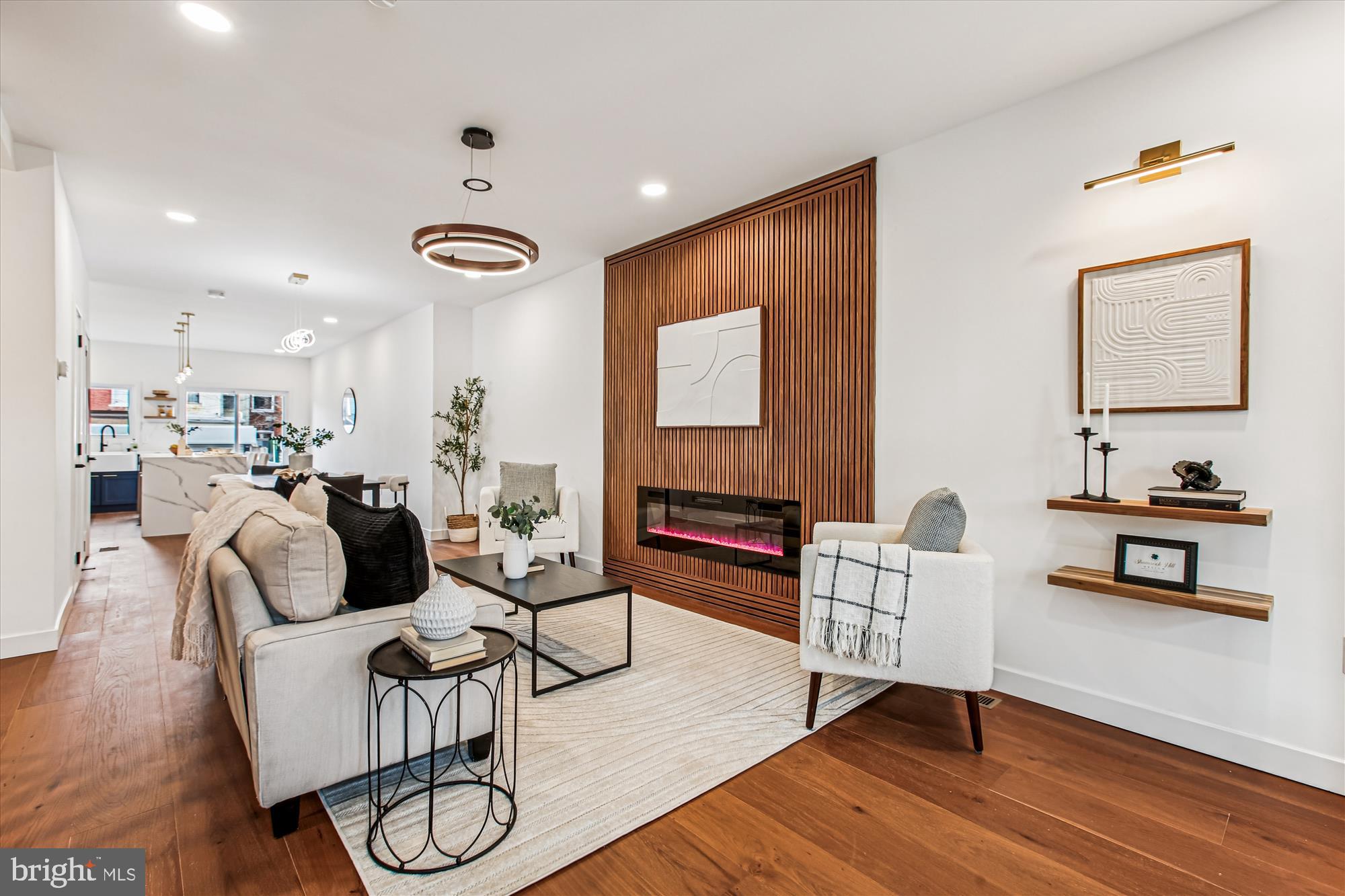 218 15th Street Northeast Washington, DC 20002 - Photo 6 of 51 Lighting can be dimmed for ambience