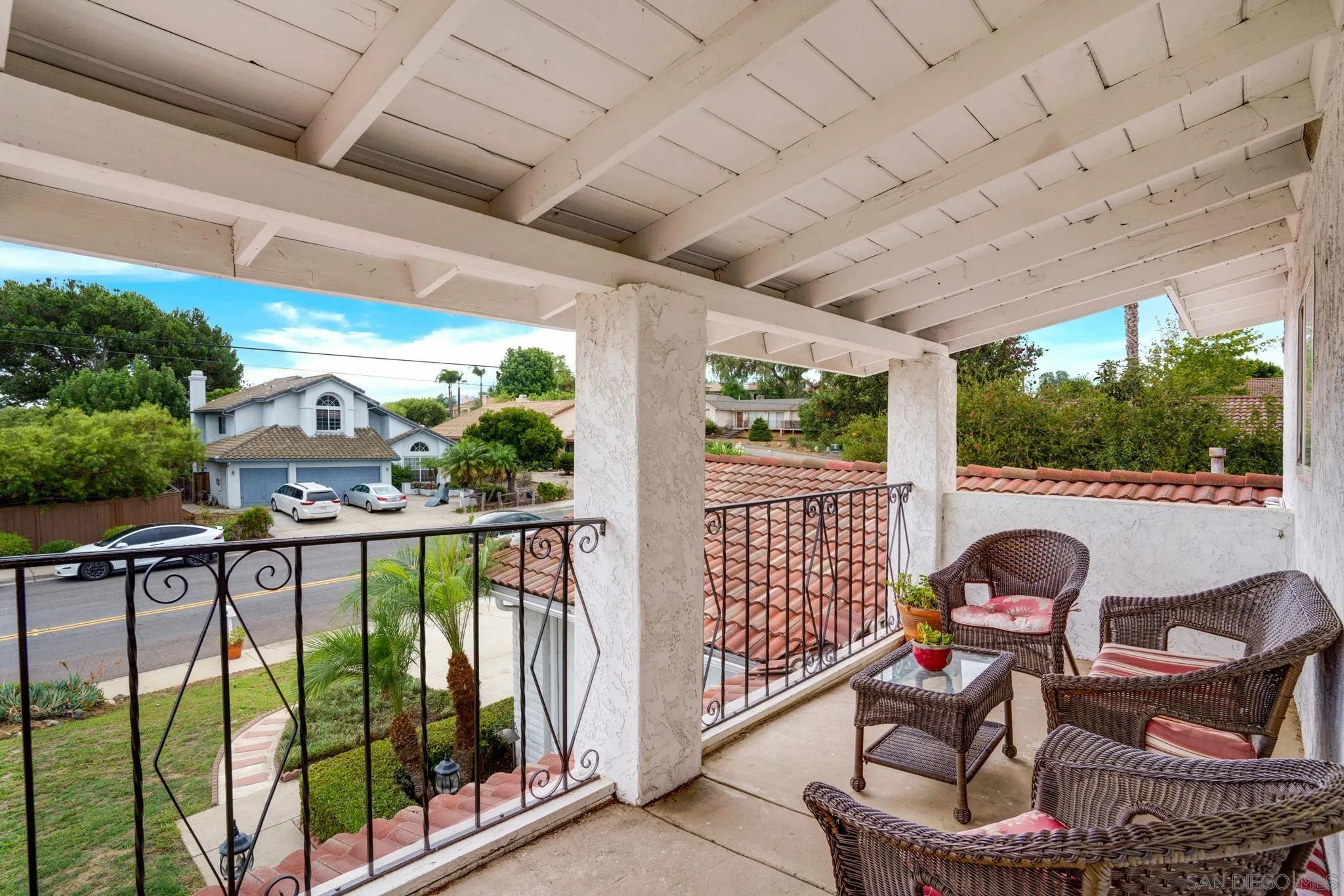 1082 Fulton Road San Marcos, CA 92069 - Photo 27 of 38 a view of a porch with furniture and garden