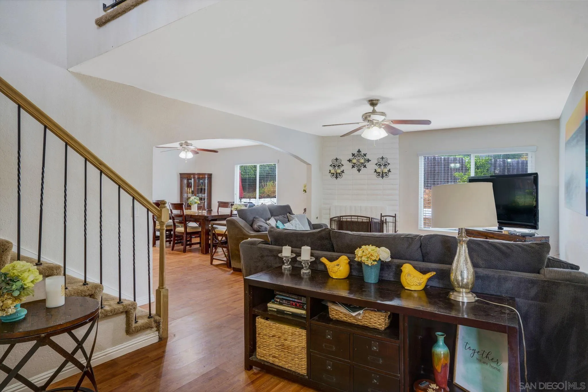 1082 Fulton Road San Marcos, CA 92069 - Photo 10 of 38 a living room with furniture and wooden floor