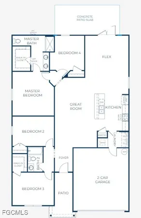 a large kitchen with a table and chairs