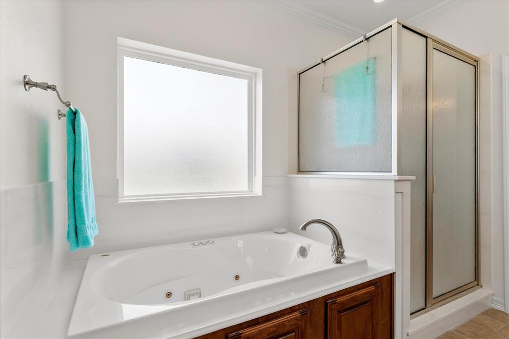 345 Rains County Road 3390 Emory, TX 75440 - Photo 27 of 39 a bathroom with a bathtub sink and a window