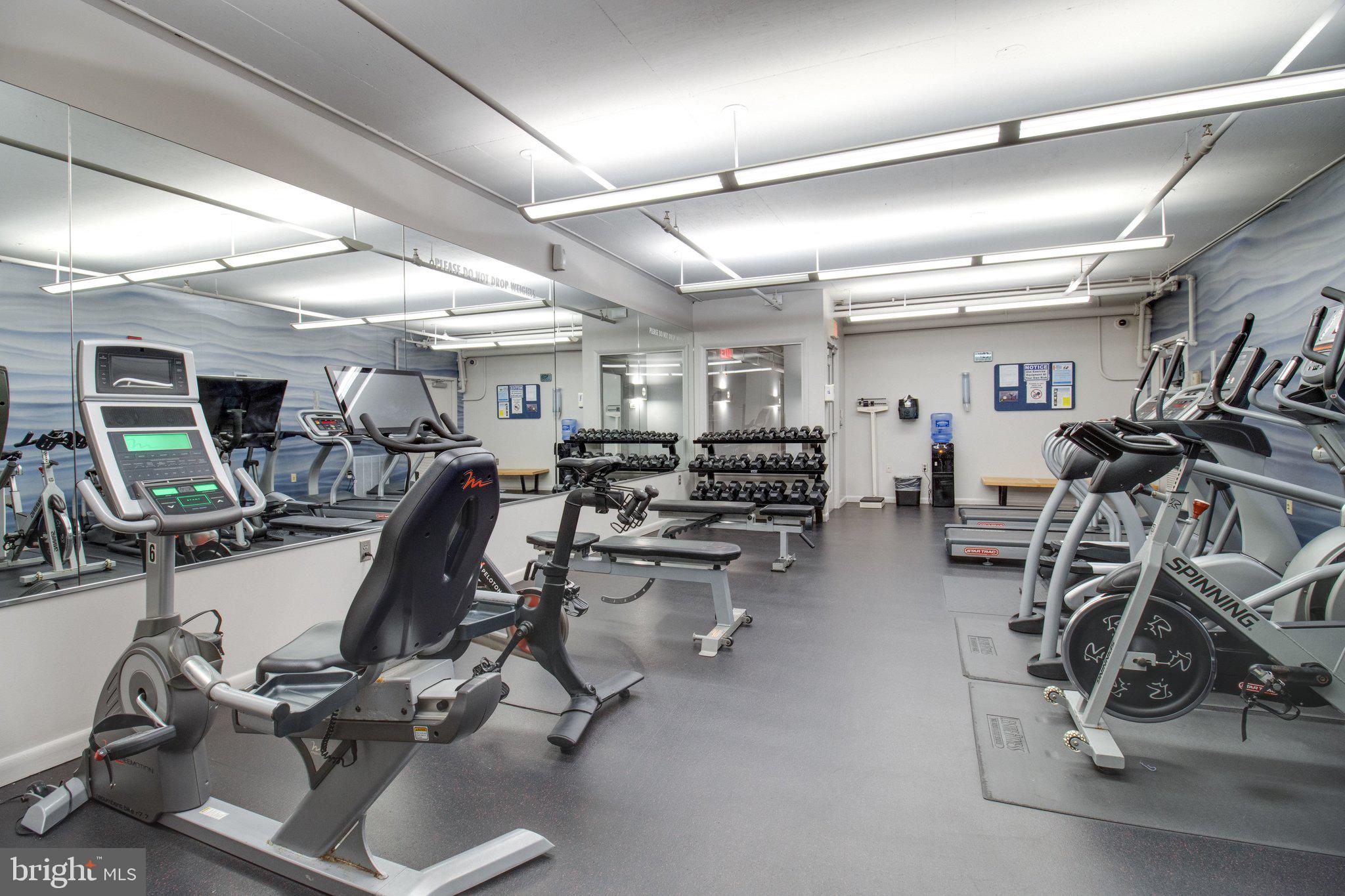 1300 N Street Northwest, Unit 15 Washington, DC 20005 - Photo 42 of 51 a view of a room with gym equipment