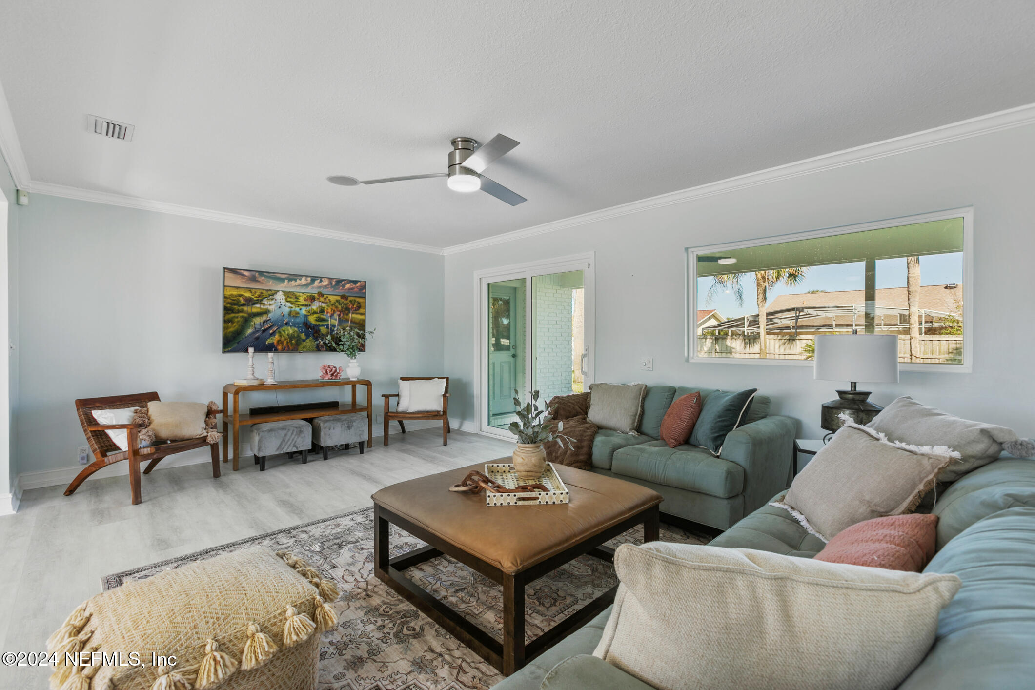 47 Sandpiper Drive St. Augustine, FL 32080 - Photo 16 of 61 a living room with furniture and a large window