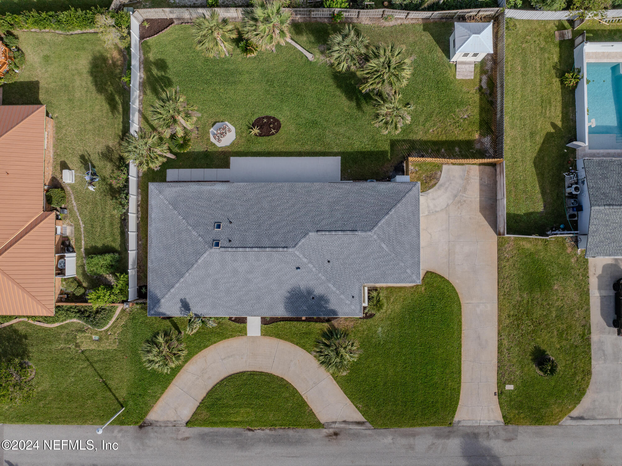 47 Sandpiper Drive St. Augustine, FL 32080 - Photo 26 of 61 an aerial view of a house with a yard