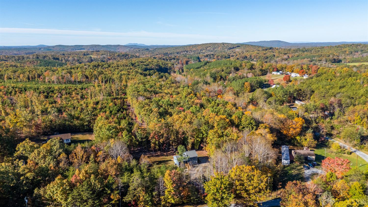 761 Chapel Grove Road Evington, VA 24550 - Photo 32 of 39 a view of a city with mountains in the background