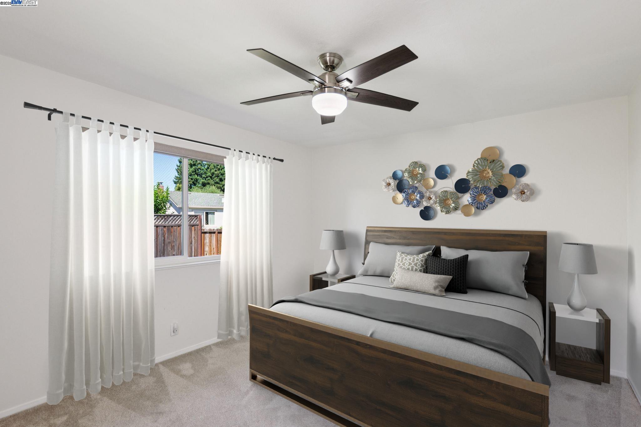 560 La Copita Court San Ramon, CA 94583 - Photo 19 of 40 a bedroom with a bed and a window