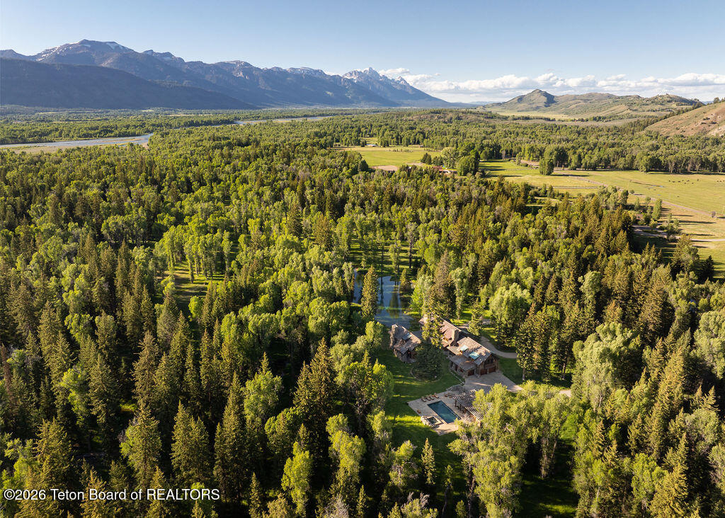 1275 South Ely Springs Road Jackson, WY 83001 - Photo 59 of 59 Aerial View