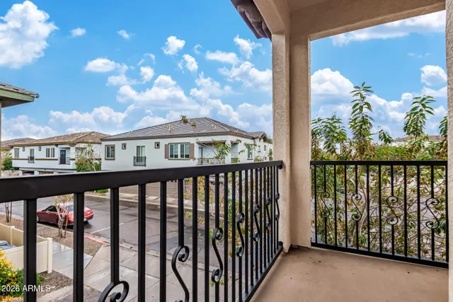a front view of a house with a garage