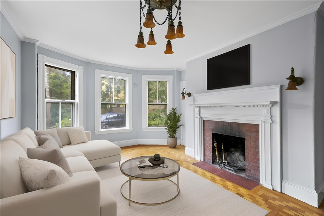 733 Pleasant Street Pawtucket, RI 02860 - Photo 25 of 49 U1 Living Room (Virtually Staged)