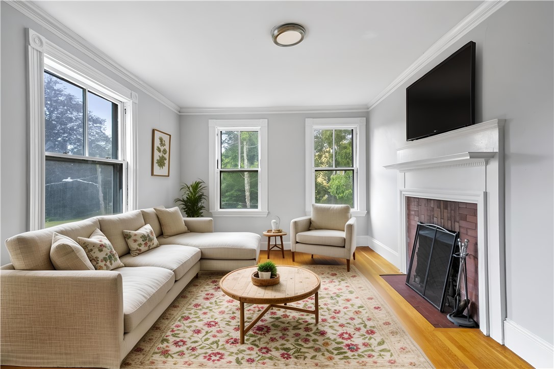 733 Pleasant Street Pawtucket, RI 02860 - Photo 33 of 49 U2 Living Room (Virtually Staged)