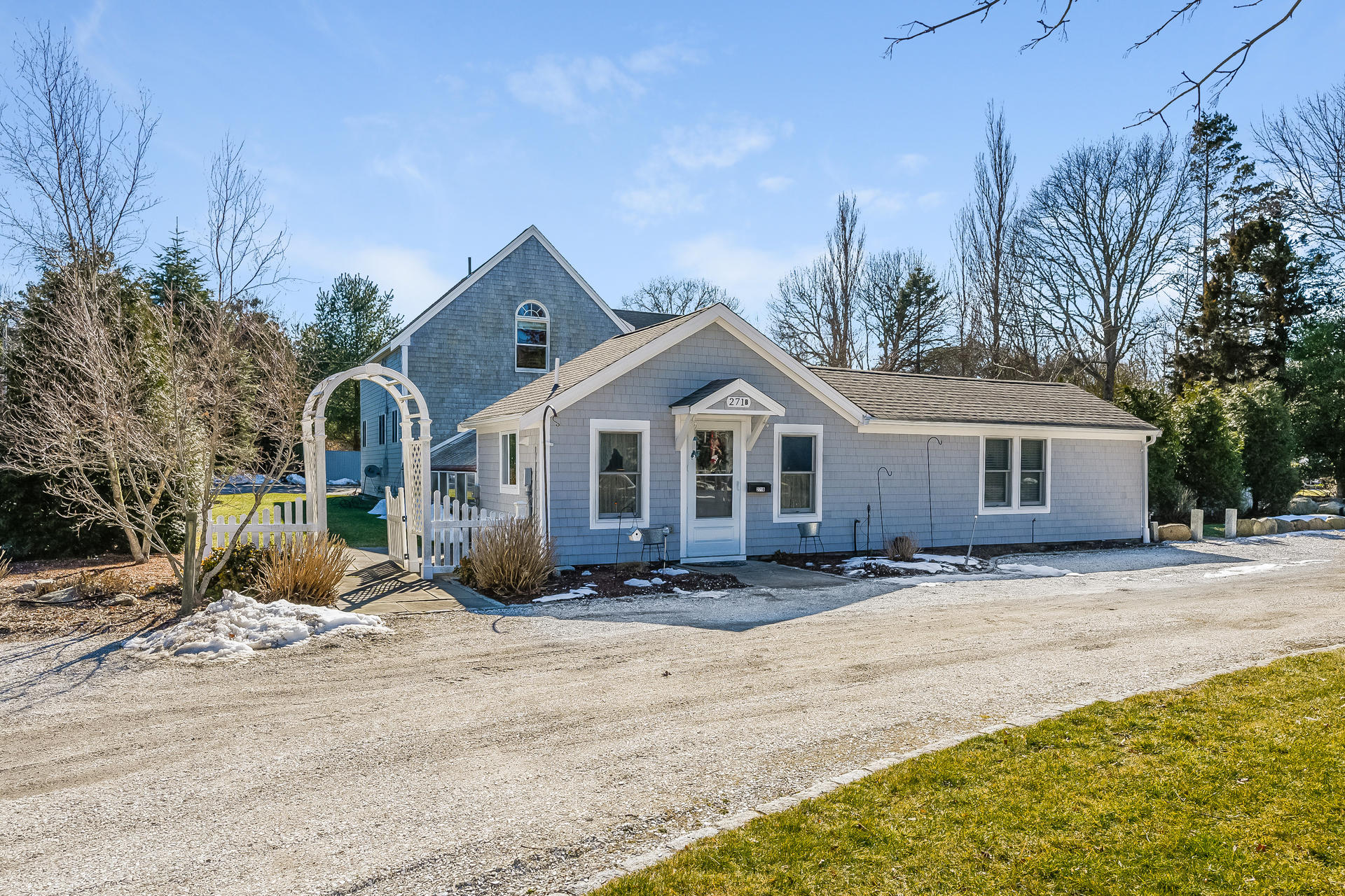 271 Pine Street Centerville, MA 02632 - Photo 14 of 22 a view of front of house with a yard