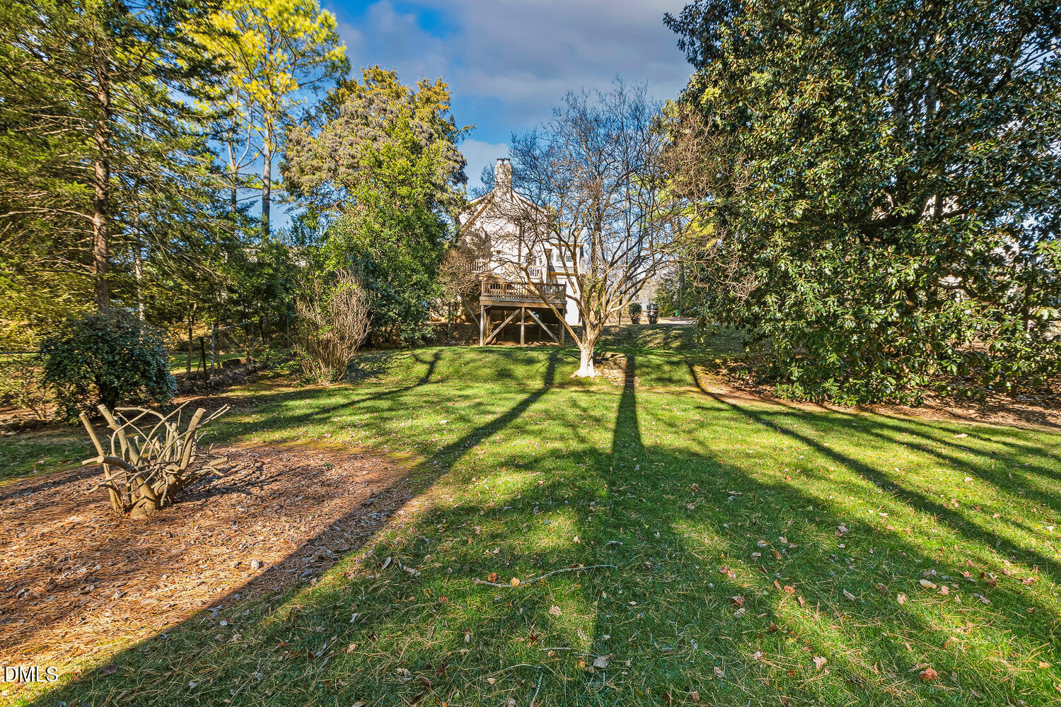 2619 Fairview Road Raleigh, NC 27608 - Photo 3 of 4 a view of a yard with an trees