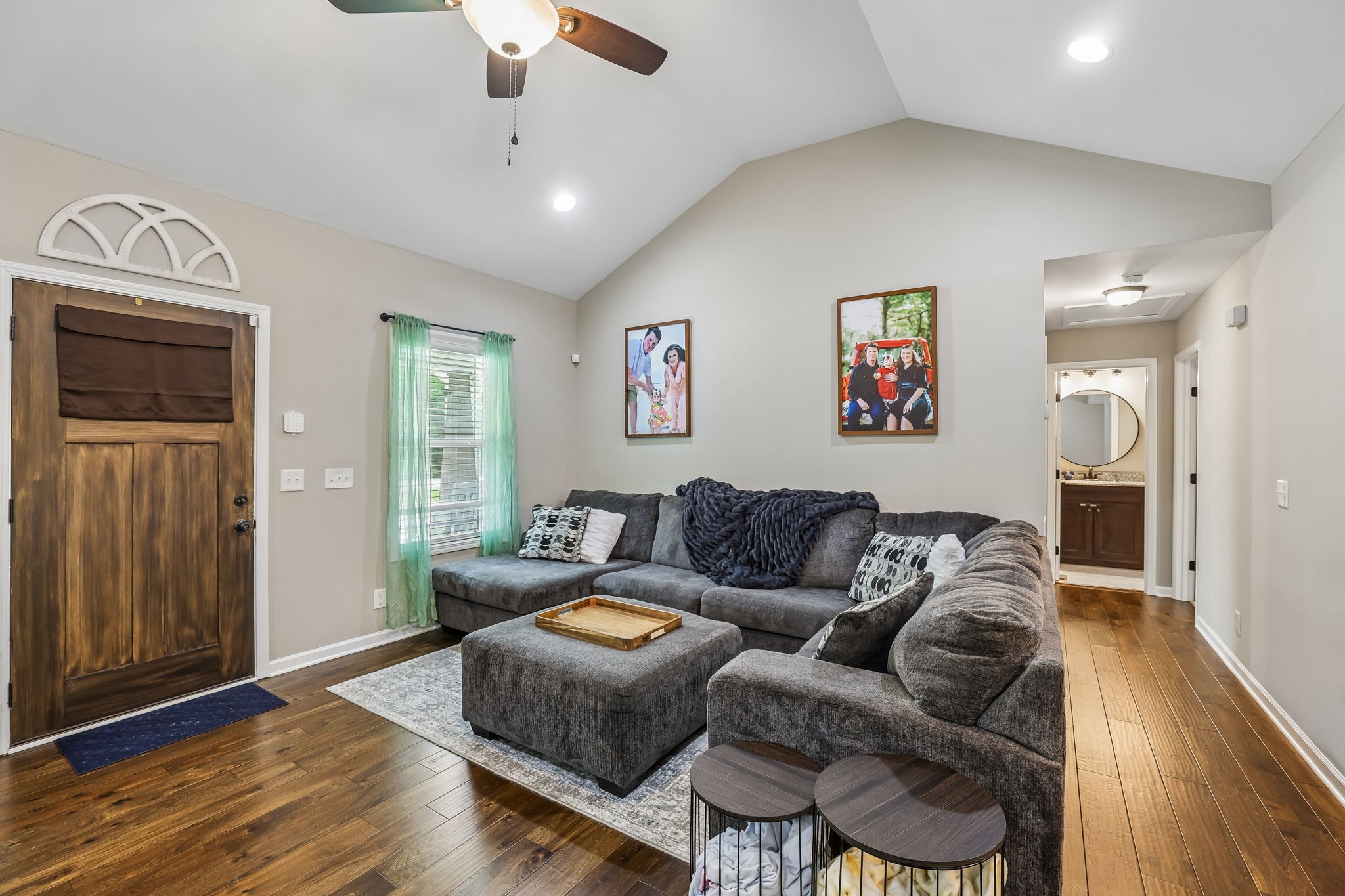 1546 South Spring Street Manchester, TN 37355 - Photo 12 of 53 a living room with furniture and a wooden floor