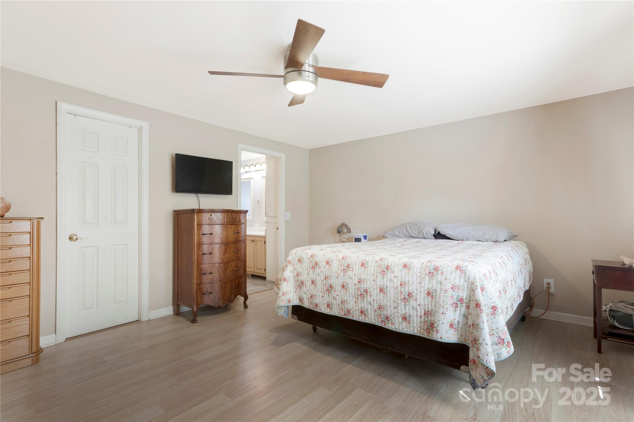 3080 Sims Road Rock Hill, SC 29730 - Photo 13 of 25 a bedroom with a bed and a flat screen tv