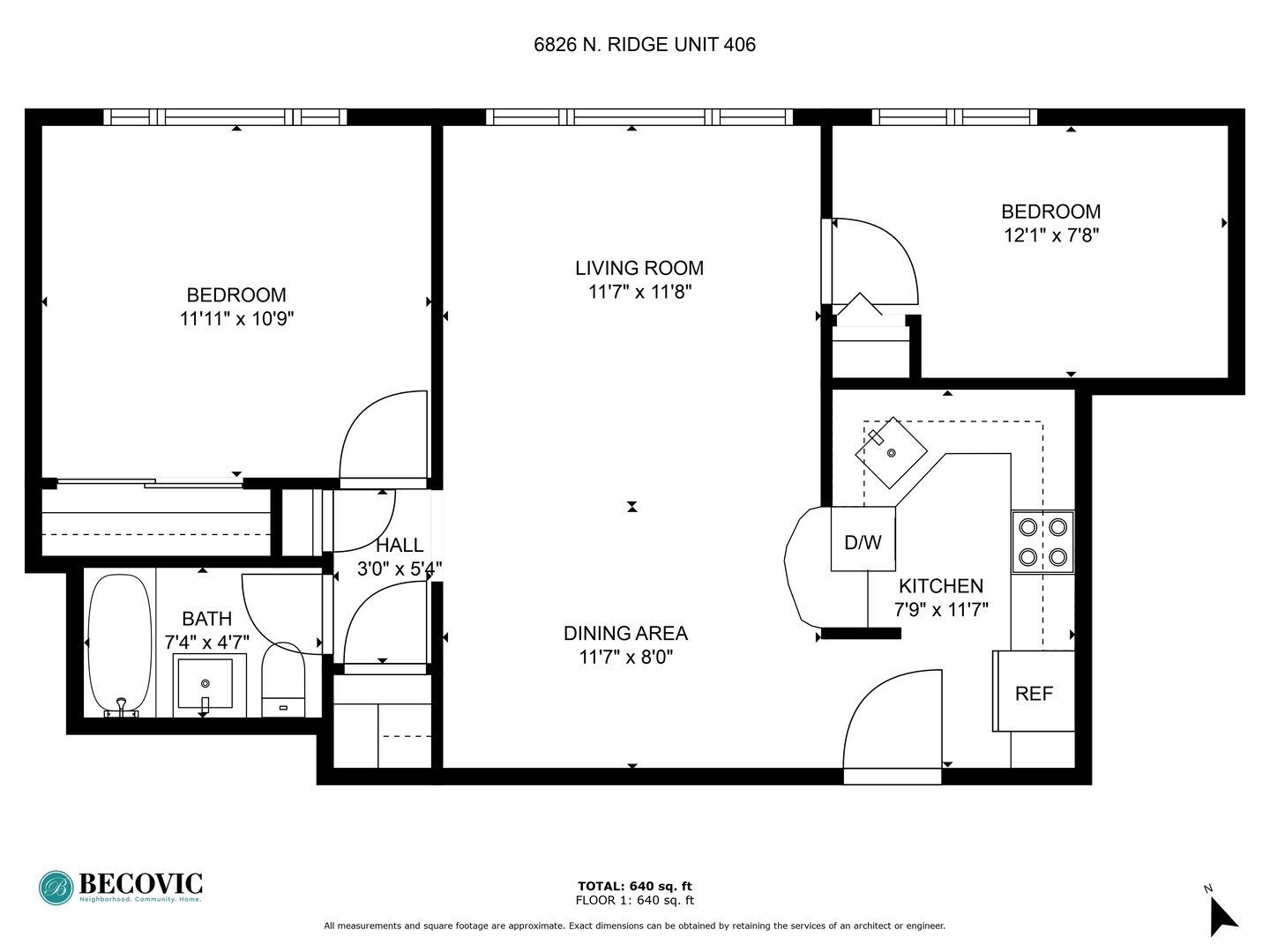 6826 North Ridge Boulevard, Unit 406 Chicago, IL 60645 - Photo 13 of 16
