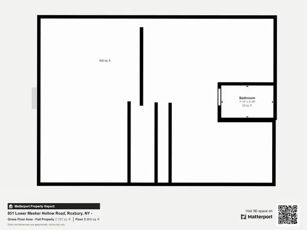 $569,000 | 851 Lower Meeker Hollow Road, Roxbury, NY 12474