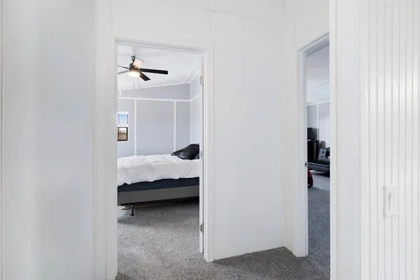 a view of storage and utility room